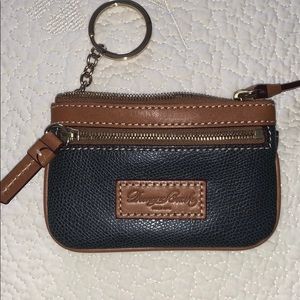 Dooney & Bourke Leather Coin Purse and Key Chain